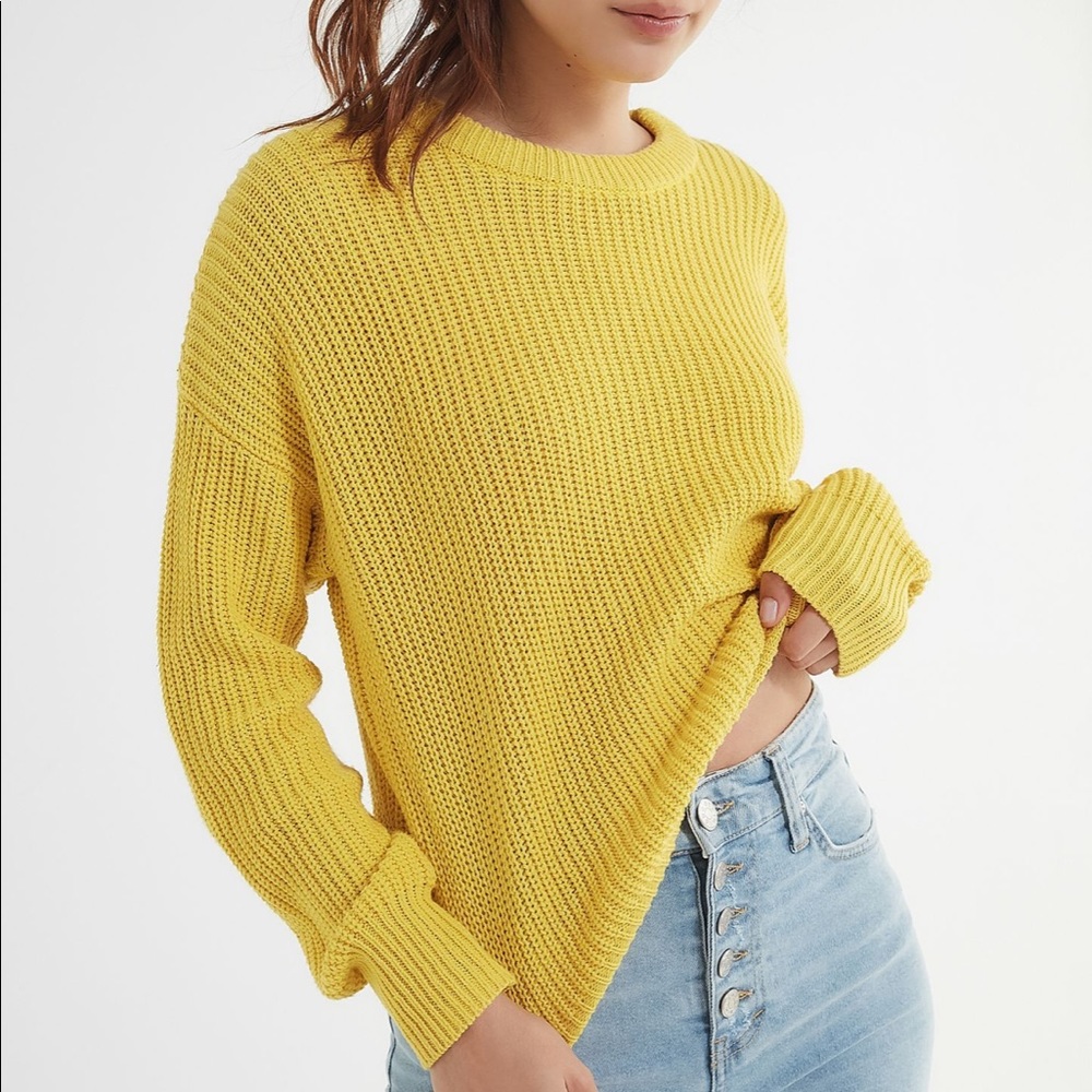 UO Andi crew neck pullover sweater